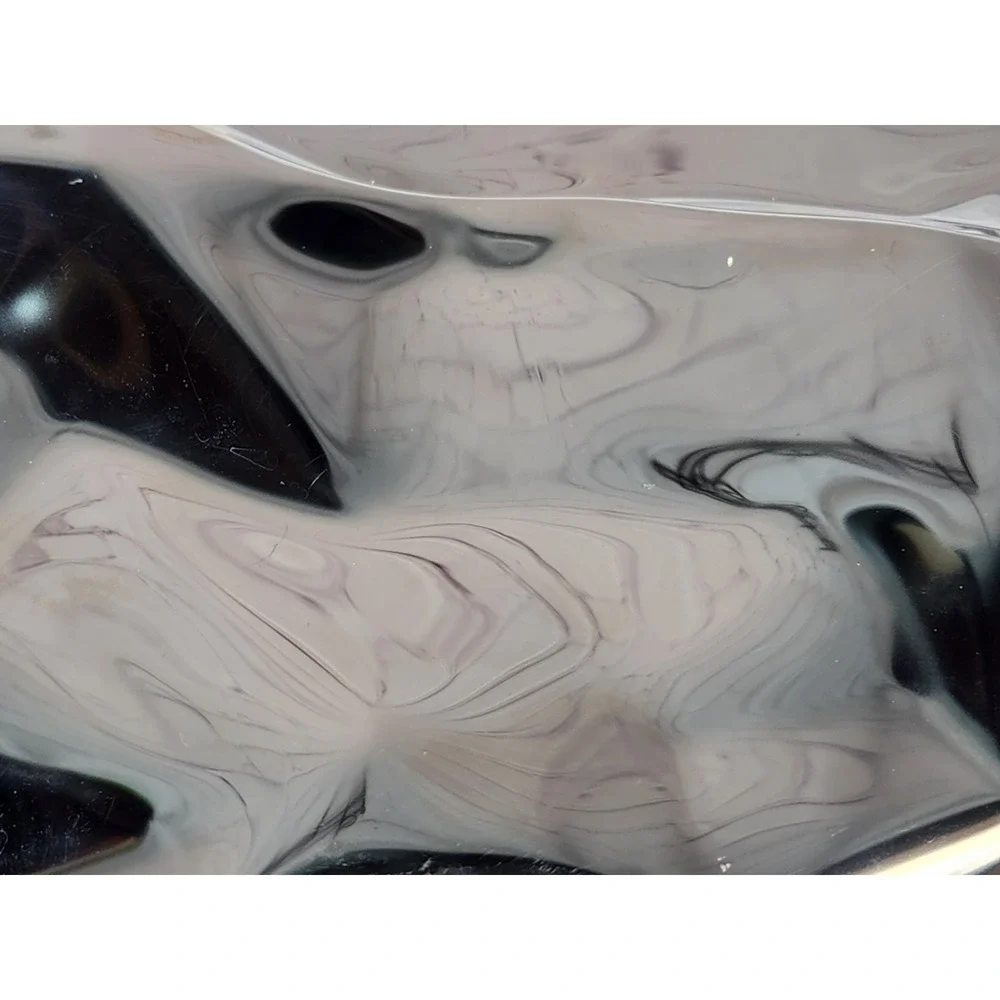 Art Mirror Polished Serving Tray Unbranded Design Inspired by Jensen & Panton